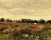 Houses in Pasture - 朱利安·奥尔登·威尔